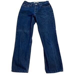 Vintage 1990’s Tommy Hilfiger mom jeans dark blue high-rise denim women’s size 8